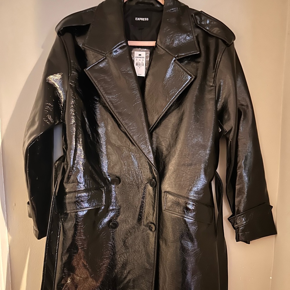Express trench coat NWT size small